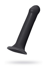 Ремневой страпон на присоске Strap-on-me L, 19 см, черный