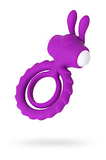 Кольцо BAD BUNNY с клиторальным стимулятором, фиолетовое