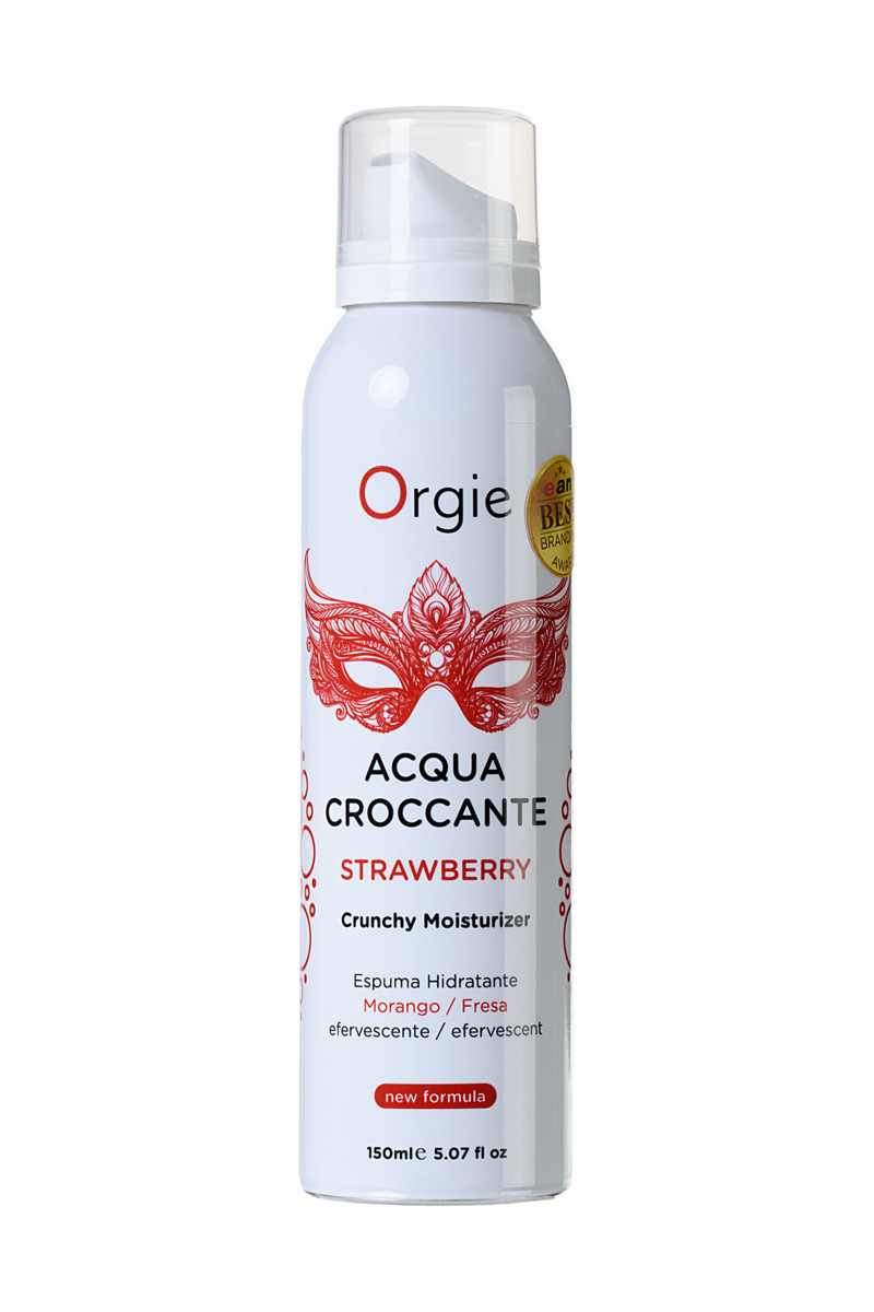 Увлажняющая пена для массажа Orgie Acqua Croccante шипучая, 150 мл