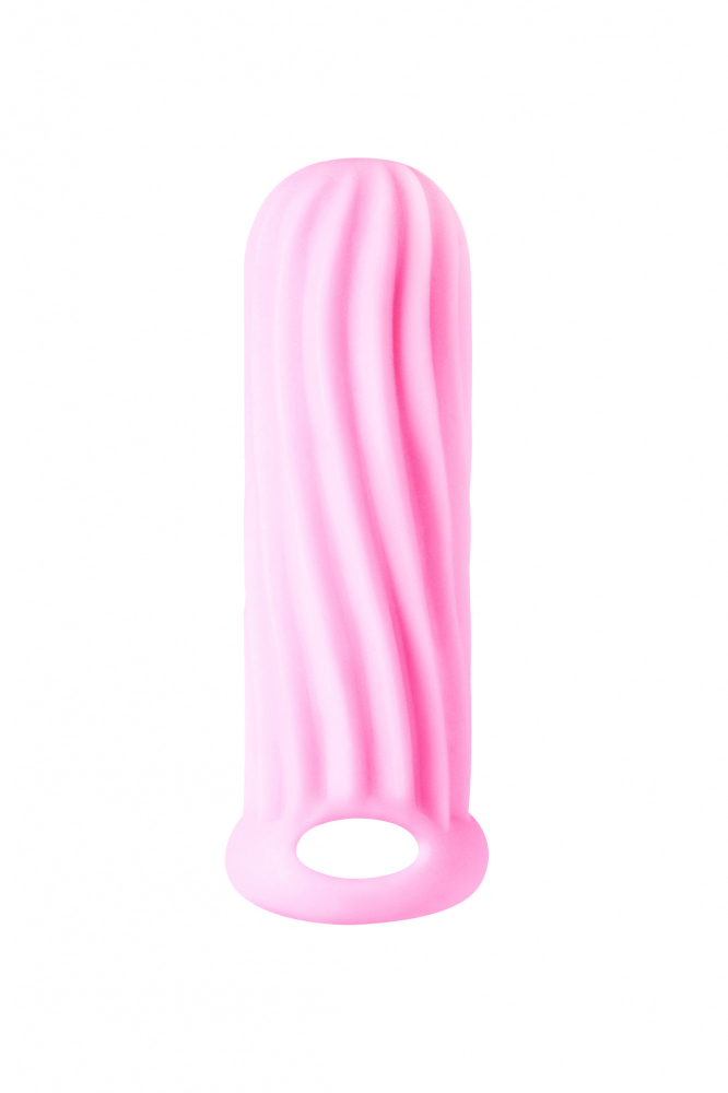 Насадка на пенис для увеличения Lola Games Homme Wide 11-15 см, розовый