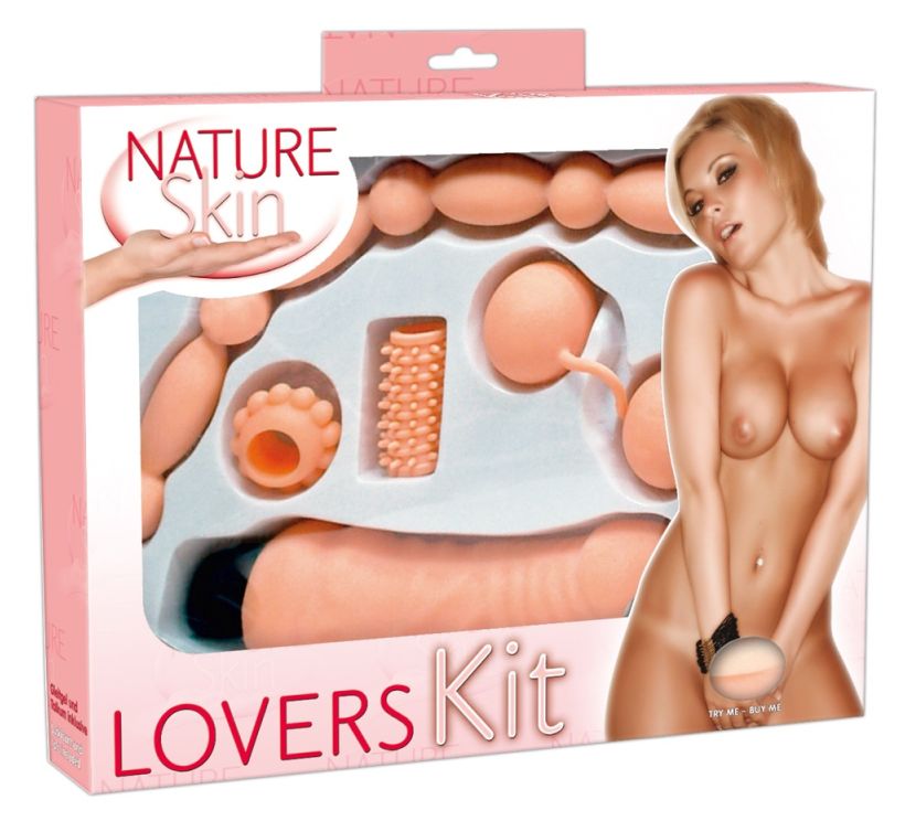 Набор для интимной стимуляции Nature Skin Lovers Kit, 5 предметов
