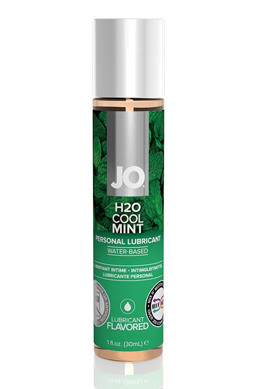 Лубрикант для оральных ласк JO H2O Flavored Cool Mint, 30 мл