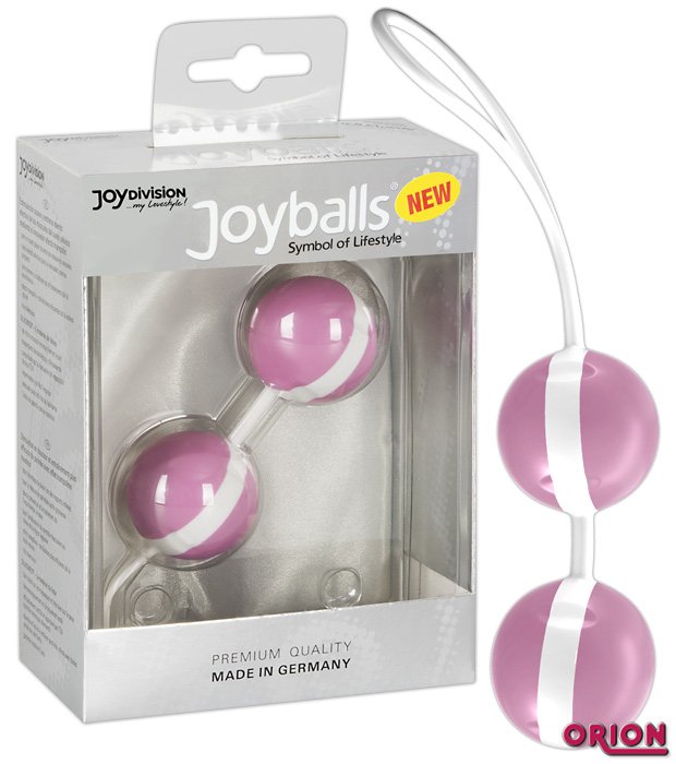 Вагинальные шарики Joyballs 44 для укрепления мыщц влагалища, розовые