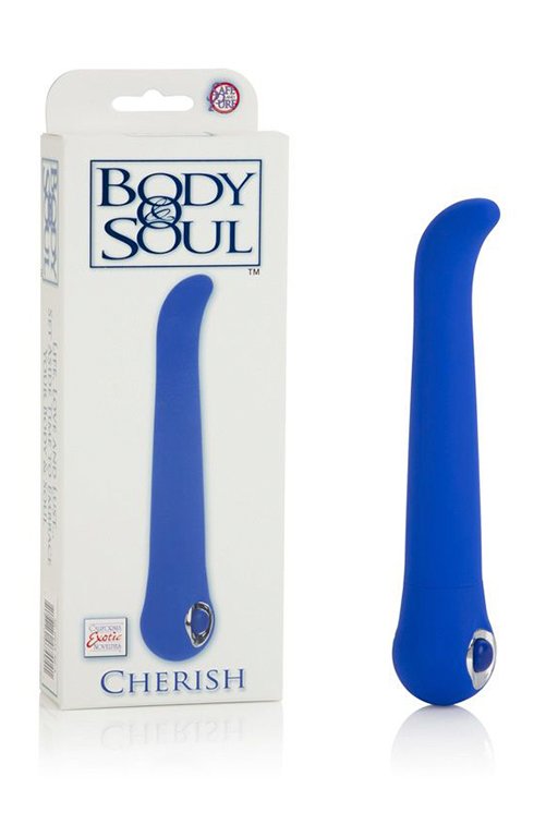 Вибратор для точки G Body & Soul Cherish, синий
