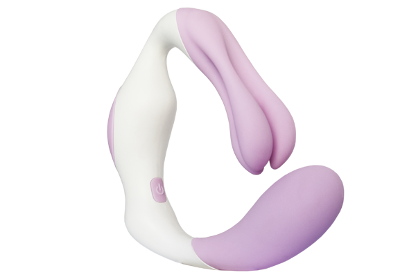 Клиторальный стимулятор O Venus, бело-розовый, 4,1 см