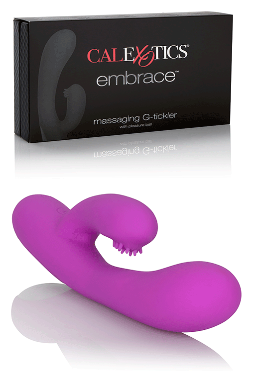 Вибратор точки G Вибратор Embrace Massaging G-Tickler, фиолетовый, California Exotic Novelties, США