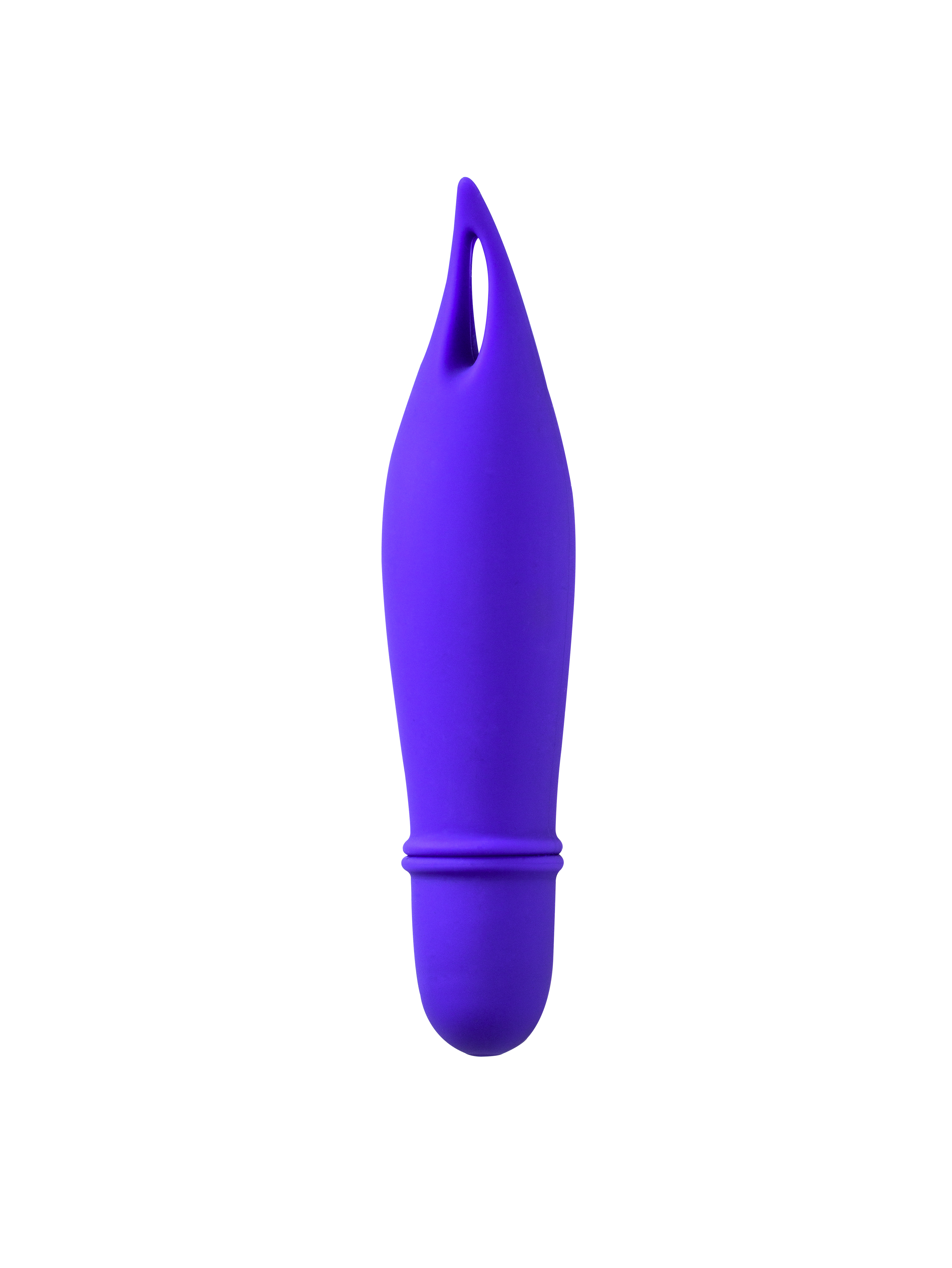 Мини-вибратор Universe Gentle Thorn с вибро ушком, фиолетовый