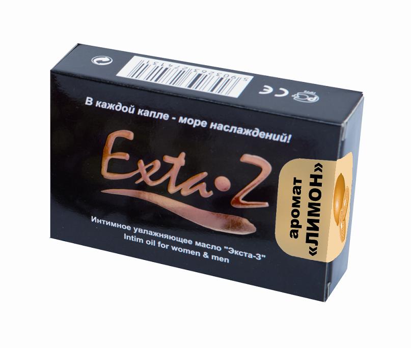 Интимное масло EXTA-Z с ароматом лимона, 1,5 мл