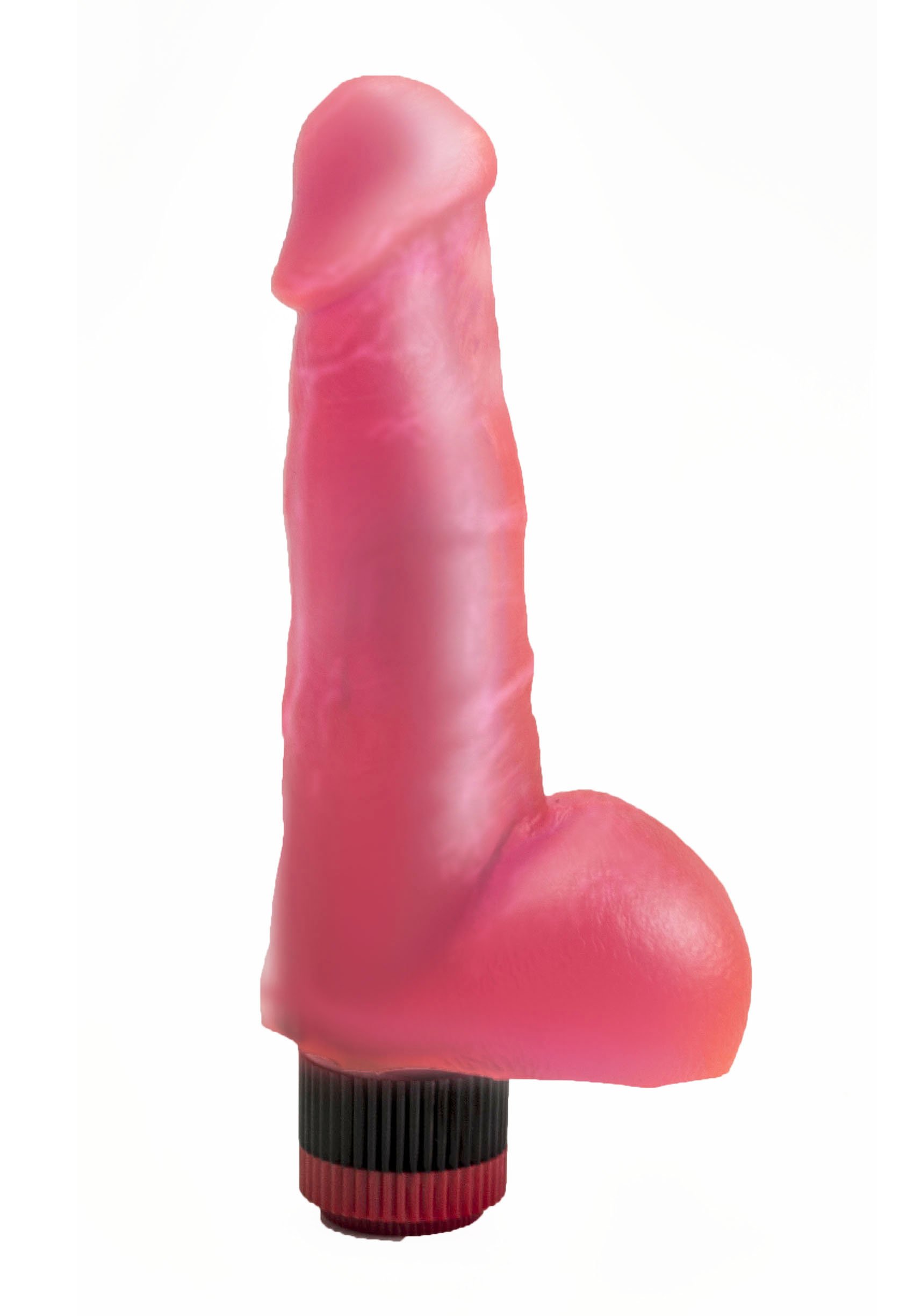 Гелевый женский вибратор эрегированный пенис, 18 см