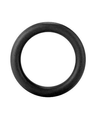 Классическое эрекционное кольцо черного цвета