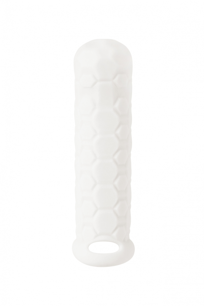 Насадка на пенис для увеличения Lola Games Homme Long 11-15 см, белый
