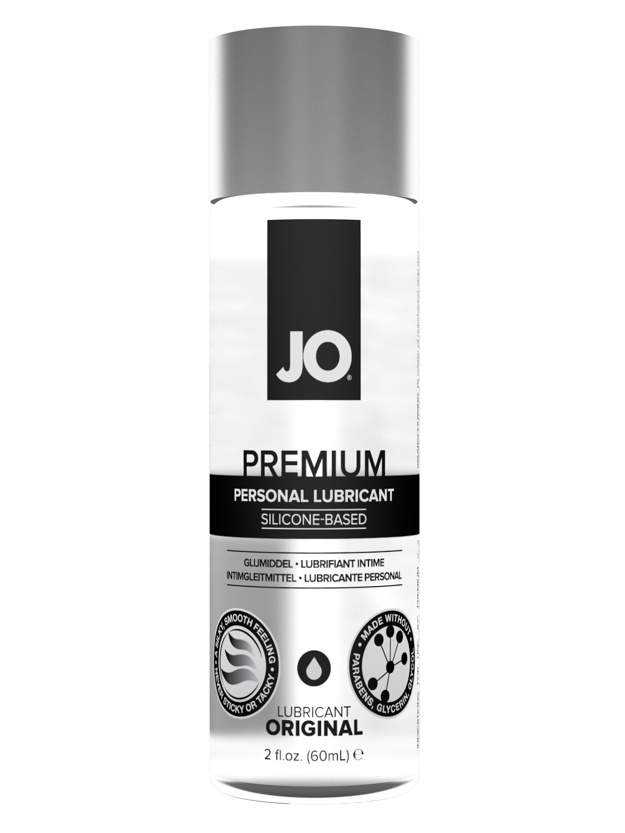 Шелковистая силиконовая смазка JO Premium Original, 60 мл