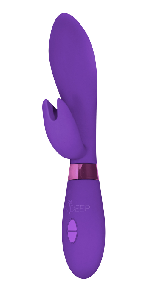 Вибратор-кролик Leyla для стимуляции точки G, фиолетовый