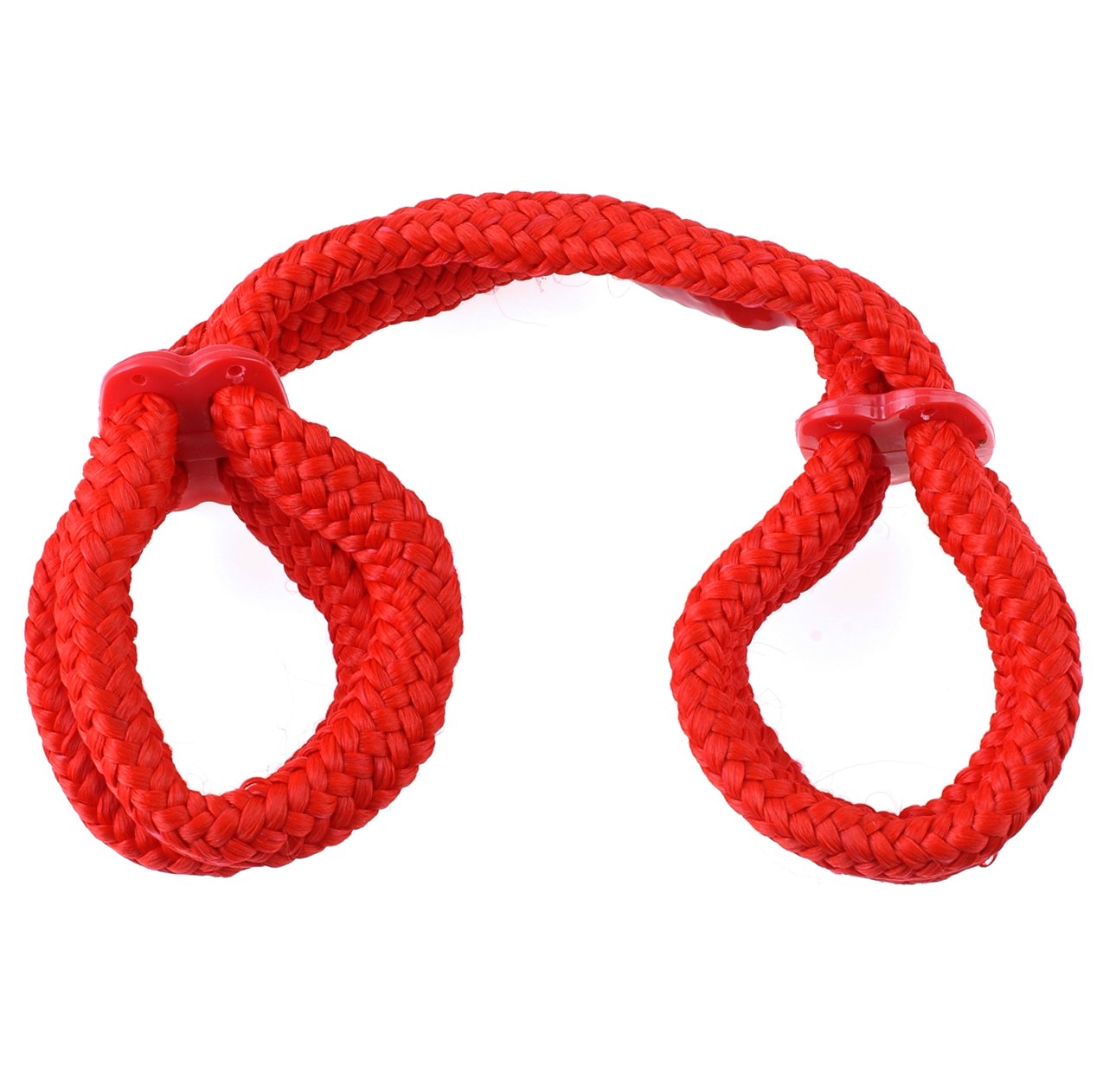 Фиксирующая веревка Silk Rope Love Cuffs, красная