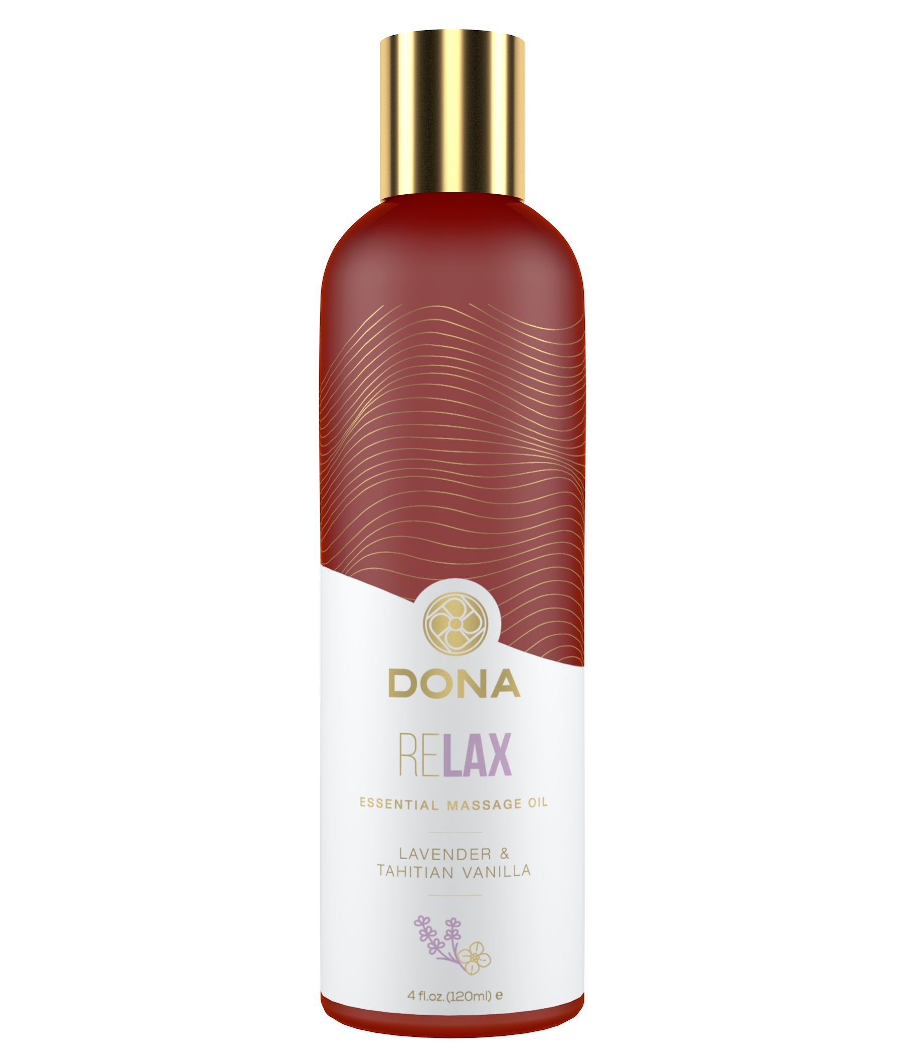 Интимное масло Dona с ароматом тиянской ванили и лаванды, 120 мл