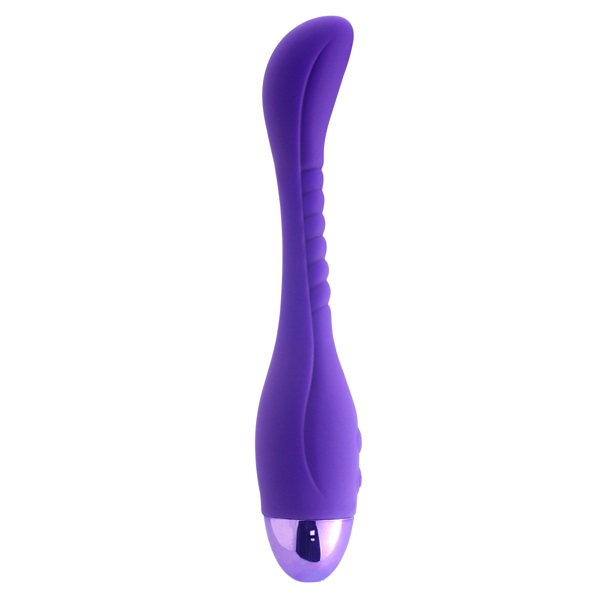 Вибратор точки G Вибратор Slender "G" Vibe с мягким и гибким кончиком, 21 см, фиолетовый, Aphrodisia, Китай