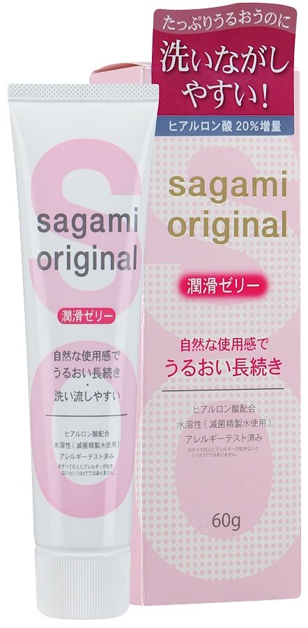 Гель-смазка на водной основе Sagami Original, 60 мл
