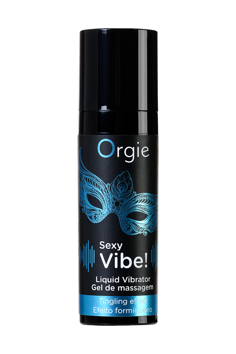 Массажный гель Orgie Sexy Vibe Liquid Vibrator с эффектом вибрации, 15 мл