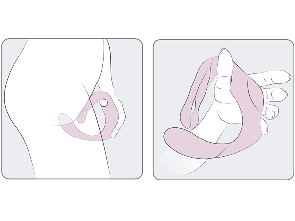 Клиторальный стимулятор O Venus, бело-розовый, 4,1 см