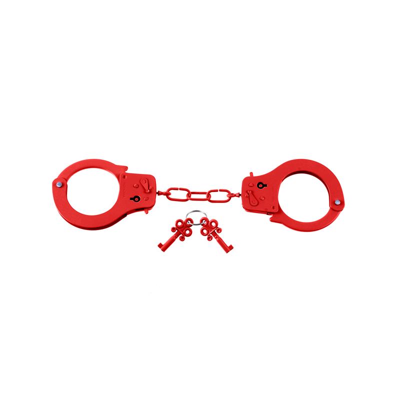 Классические браслеты для связывания Designer Cuffs, красные