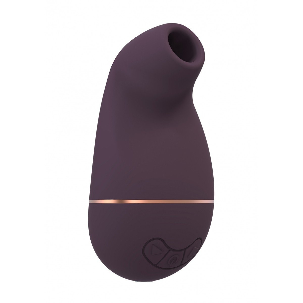 Бесконтактный стимулятор Kissable из мягкого силикона, фиолетовый