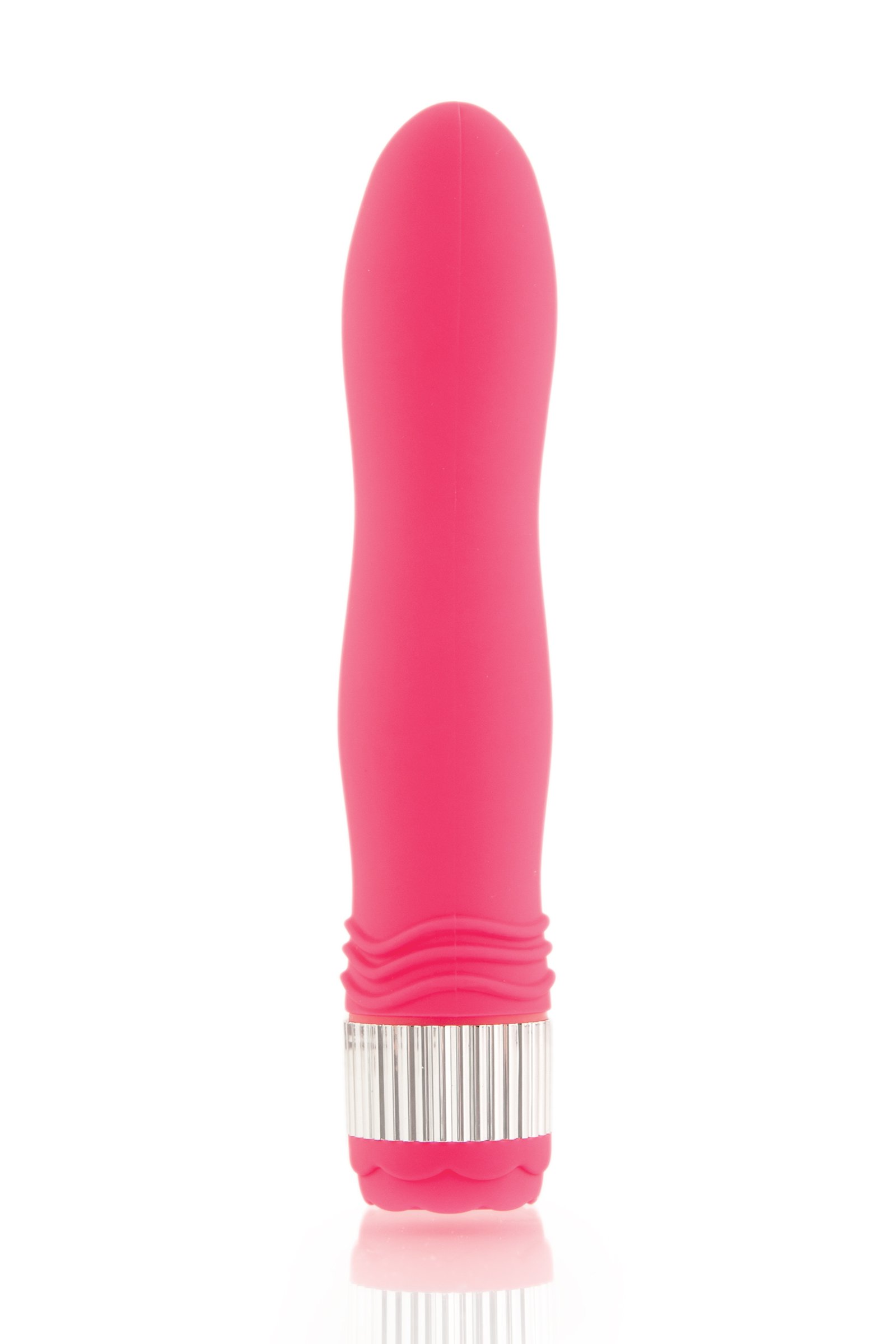Вибратор SEXUS для комфортного глубокого проникновения, 21.5 см, розовый
