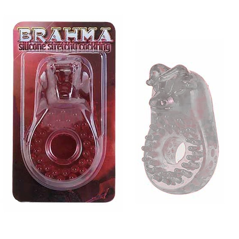Кольцо эрекционное Brahma толстое, прозрачное