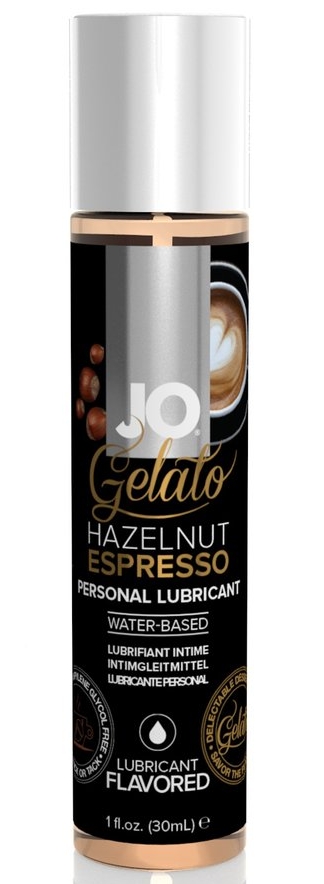 Съедобный гелевый лубрикант JO Gelato Hazelnut Espresso Flavored, 30 мл