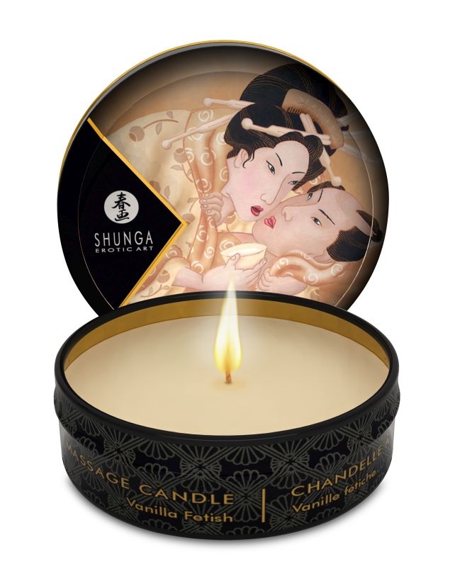 Массажное масло с ароматом ванили Massage Candle от Shunga, 30 мл