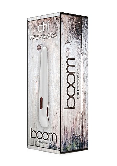 Вибратор Вибратор BOOM Chi имеет 10 функций вибрации, белый, Shotsmedia, Нидерланды