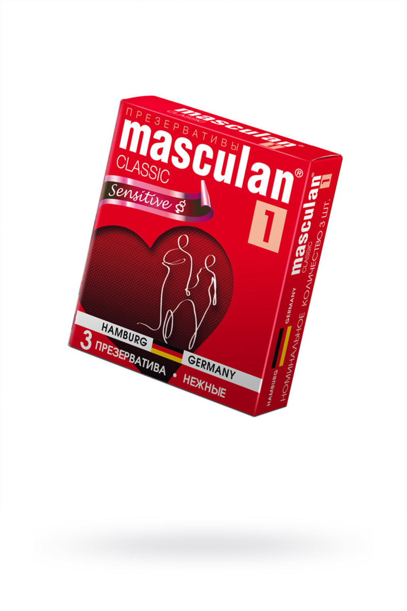 Презервативы классической формы Masculan Classic 1, 3 шт