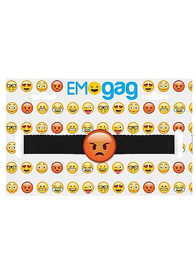 Кляп Mad Emoji с удобной регулировкой размера