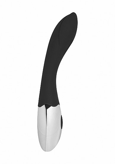 Вибратор точки G Вибратор классической формы с загнутой головкой ILA, черный, Shotsmedia, Нидерланды