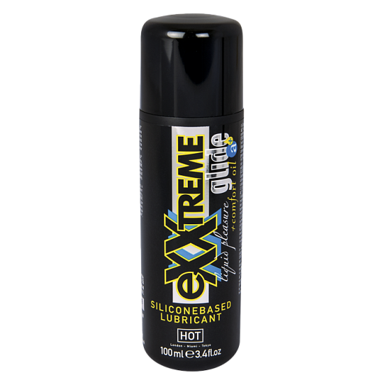 Расслабляющая анальная смазка на силиконовой основе Exxtreme Glide, 100 мл