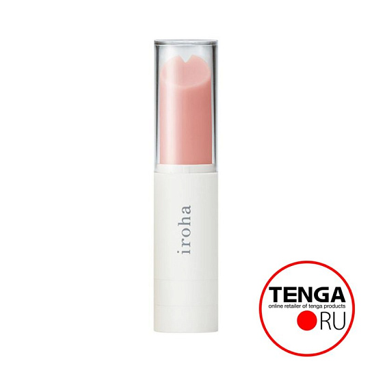 Водонепроницаемый мини-вибратор IROHA Stick, бежевый