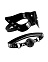 Комплект Masquerade Mask & Ball Gag из маски и кляпа, черный