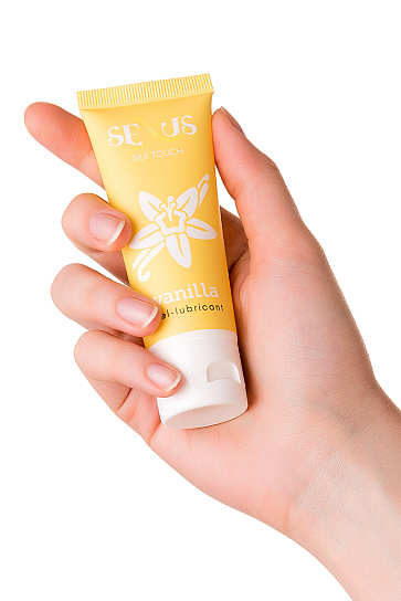 Гель-лубрикант на водной основе Silk Touch с ароматом ванили, 50 мл