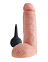 Фаллоимитатор с семяизвержением KING COCK 8' with balls, 18 см