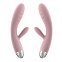 Вагинальный вибратор изогнутый Barbara, розовый