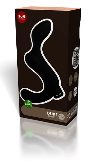 Массажер простаты DUKE Fun Factory с мощной вибрацией, черный