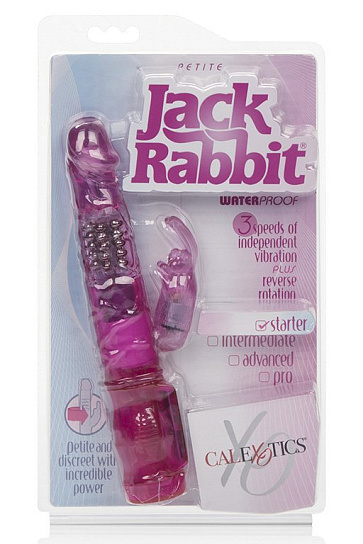 Вибратор Хай-тек Petite Jack Rabbit, розовый