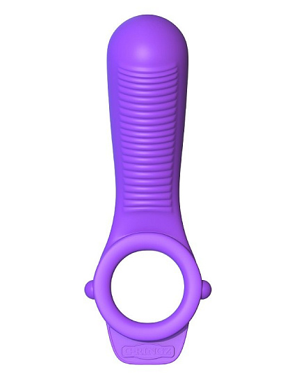 Эрекционное кольцо с вибрацией RIDE N' GLIDE COUPLES RING