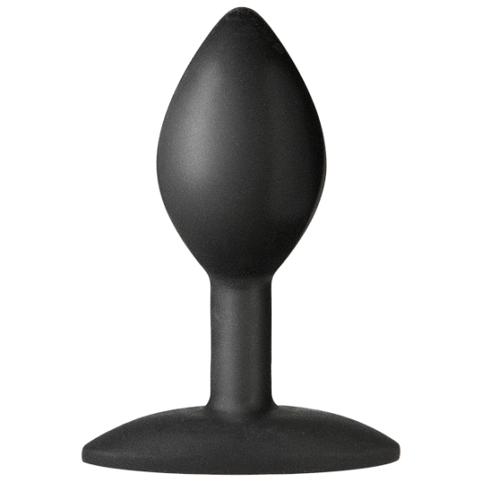 Черная анальная малая пробка Spade, без вибрации