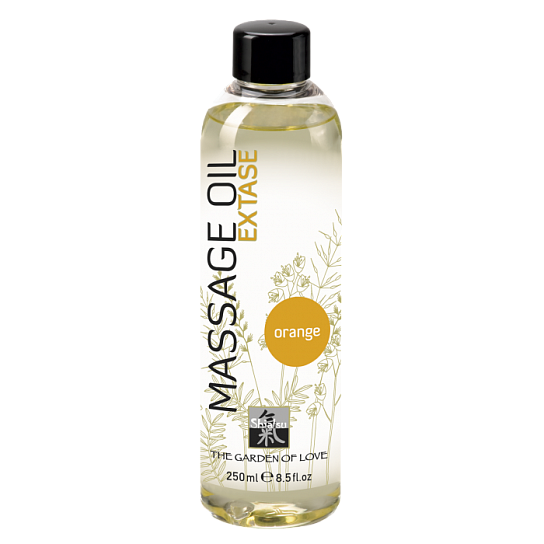 Масло массажное Shiatsu от Hot с ароматом Апельсина, 250 мл