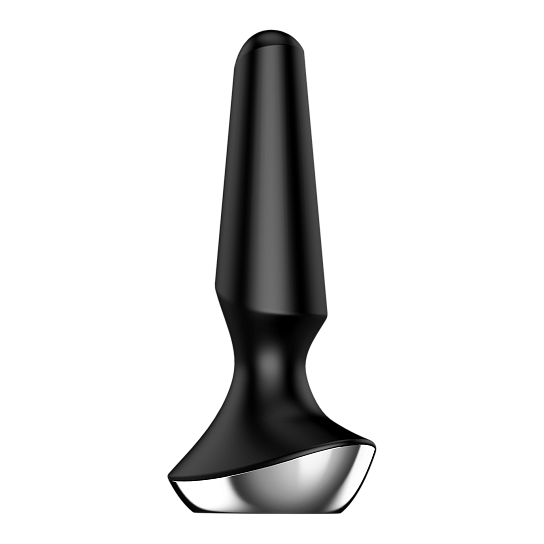 Анальный виброплаг Satisfyer Plug-ilicious 2, черный