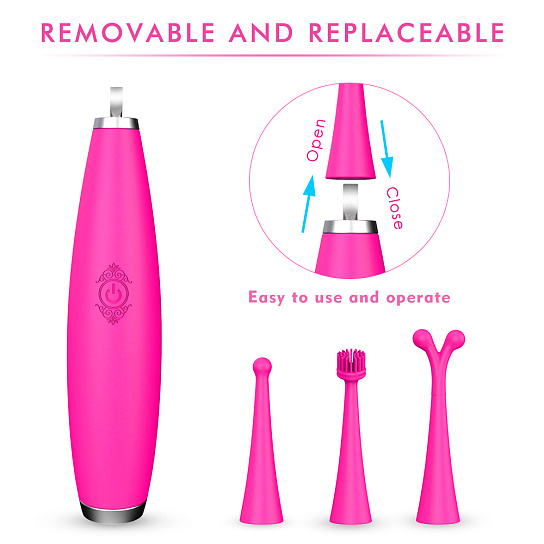 Вибростимулятор SPARKLE kit с набором насадок
