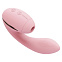 Вибратор для точки G с вакуумной стимуляцией и подогревом KisToy Tina Mini, розовый
