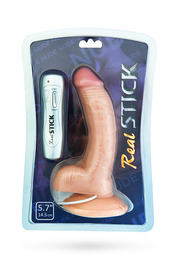 Вибратор реалистичный RealStick Nude by TOYFA 14,5 см