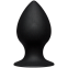 Анальная пробка водонепроницаемая Silicone Plug, черная