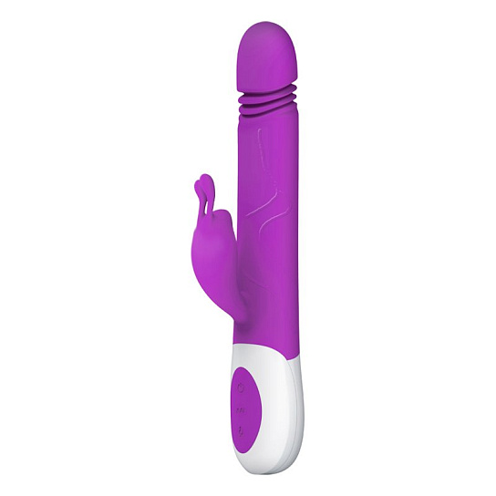 Перезаряжаемый женский вибратор Pretty Love, розовый, 27см